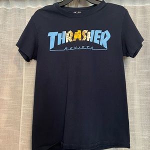Thrasher navy shirt